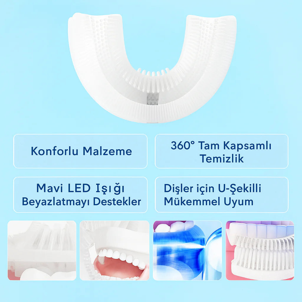 U tipi elektirikli Diş Fırçası
